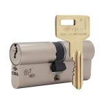 Циліндр CISA C3000 60 мм (30×30), нікель матовий