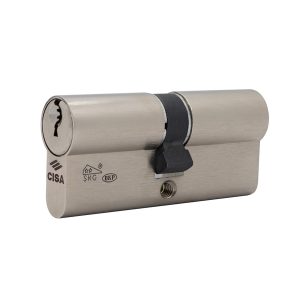 Циліндр CISA C3000 60 мм (30×30), нікель матовий