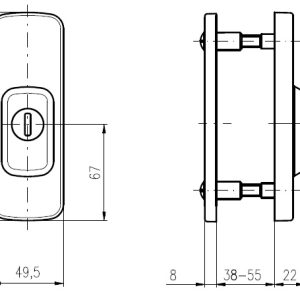 Броненакладка ROSTEX Astra R3 (38–55 мм)