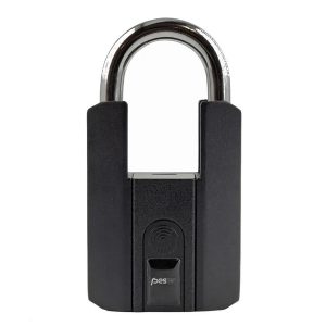 Розумний навісний замок PES Titan Bluetooth, чорний