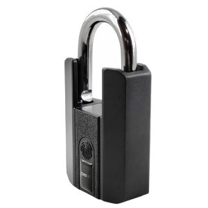 Розумний навісний замок PES Titan Bluetooth, чорний