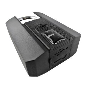 Розумний навісний замок PES Titan Bluetooth, чорний
