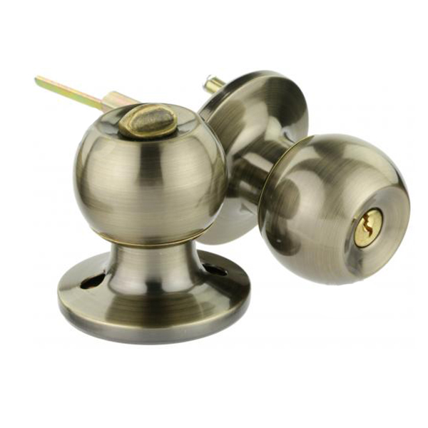 Ручка-заскочка BRUNO 607 BS60/70 мм, антична латунь